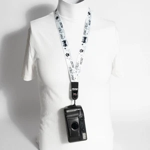 Cat "Don't Stress Meowt" Camera Neck Strap w/ Peak Design Anchor Quick - Picture 1 of 9