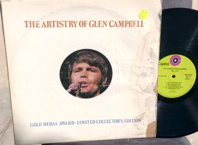 COUNTRY LP, 	THE ARTISTRY OF GLEN CAMPBELL,	SQBE-94469,  VG++ , SPIN CLEANED! - Image 1 of 4