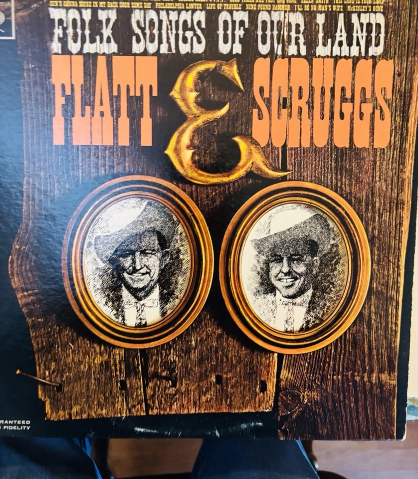 Lester Flatt & Earl Scruggs Folk Songs Of Our Land Album Vinyl Columbia CL-1830 - Image 1 of 1