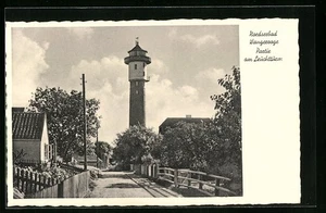 Wangerooge, Partie am Leuchtturm, Ansichtskarte - Picture 1 of 2