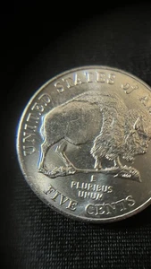 2005 P BU Detached Leg Jefferson bison nickel error Bank Bag Find Uncirculated - Picture 1 of 5