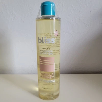 Aceite corporal nutritivo Bliss Cloud 9 vainilla y miel 8,45 fl oz nuevo y sellado Foto 1 de 3