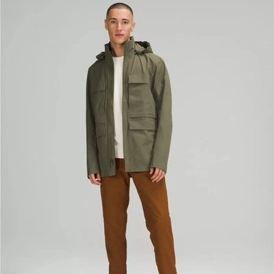 Lululemon Men’s Outpour StretchSeal Field Jacket Size XS Olive - Image 1 of 4