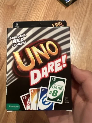 Uno Dare! Card Game - Same Game Wild Choices! New Unopened - Image 1 of 4