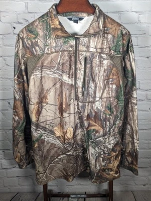 Gander Mountain Guide Series 1/2 Zip Realtree Xtra Camo Mens Jacket Size Large - Image 1 of 4
