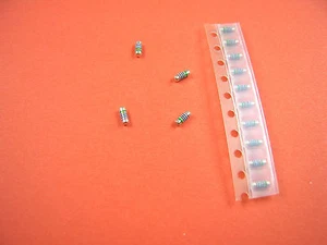 100x WIDERSTÄNDE MINIMELF HOCHFREQUENZ 5R62-432R BEREICH - Bild 1 von 1