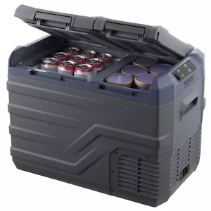Portable Car Refrigerator Freezer Compressor 32 L Dual Zone for Car Home - Picture 1 of 7