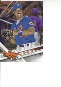 Actualización Topps 2017 SP Variation Mike Piazza New York Mets # EE. UU. 168 - Imagen 1 de 1