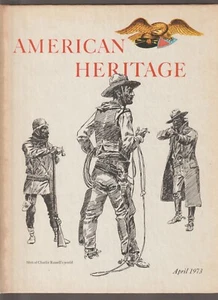 American Heritage Buchreihe Charlie Russell Old West April 1973 - Bild 1 von 5