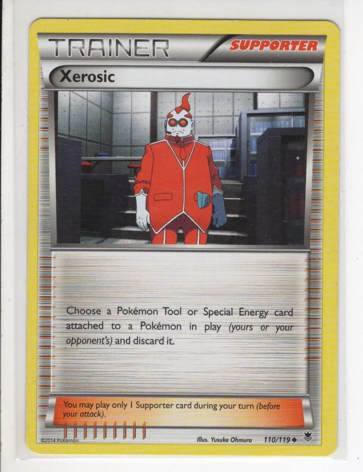 XEROSIC TRAINER PHANTOM FORCES SET POKEMON CARD 110/119 LP - Image 1 of 1