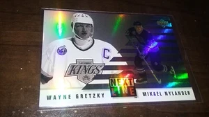 1993-94 Upper Deck Hockey Next in Line WAYNE GRETZKY / MIKAEL NYLANDER #NL1 - Bild 1 von 1