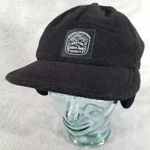 Cappello Burton nero convertibile auricolare flip up a scatto tappo a pranzo fornitura esterna - Foto 1 di 8
