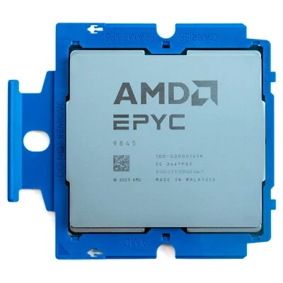 NEW AMD EPYC 9845 OEM CPU SP5 Turin 2.1-3.7GHz 160C 390W 100-000001458 UNLOCKED - Image 1 of 2