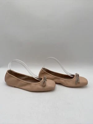 Zapatos planos de ballet Stuart Weitzman para mujer Dixie beige talla 9,5B Foto 1 de 4