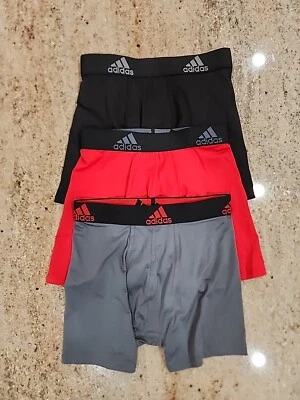 New Boy's ADIDAS Set Of 3 Aeroready Stretch Boxer Briefs size M(10-12) - Image 1 of 2