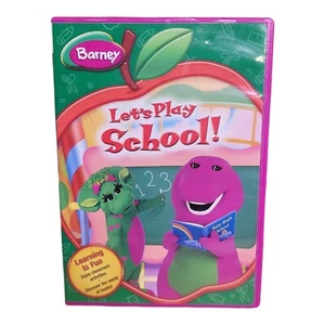 Barney Let’s Play School DVD Classic Baby Bop Education Song Sing Teach Lesson - Picture 1 of 4