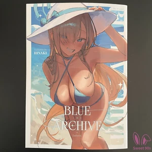 Libro de fans de archivo azul libro de arte de archivo HINAKI B5/28P Doujinshi C104 nuevo - Imagen 1 de 10
