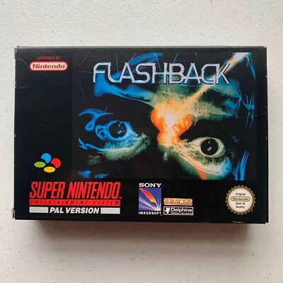 Flashback pour la SNES/Super Nintendo UK PAL EN BOITE COMPLET très bon état - Photo 1/4