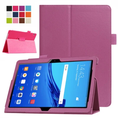 Leather Cover Case For Huawei MatePad T8 MediaPad T3 T5 10 T10S M3 Lite M5 M6 M2 - Image 1 of 4