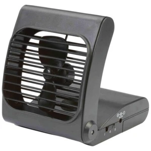 Nuevo ventilador de escritorio portátil pequeño alimentado por batería, negro - Picture 1 of 3