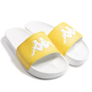 Kappa Authentic Adam 2 Men’s Size 12 Sandals Slides Yellow Slipper Shoes - Picture 1 of 3