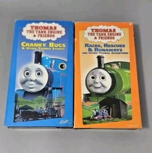 Thomas the Tank Engine - Cranky Bugs & Races, Rescues & Runaways(VHS) - Picture 1 of 5