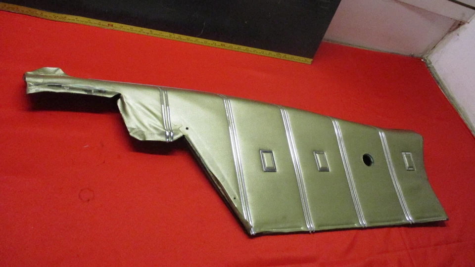 Buick Lesabre 1968 panel interior trasero moldura lado izquierdo superior 2 puertas techo rígido Foto 1 de 4