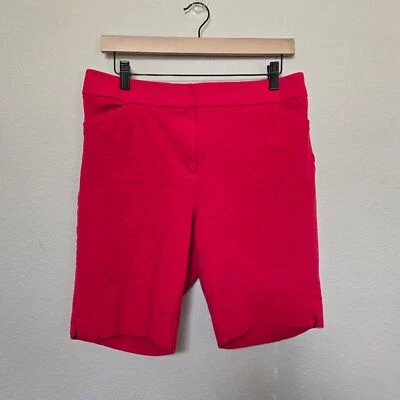 Pantalones Cortos Chicos Rosa Rojo Mezcla Algodón Talla 1 EE. UU. 8 Foto 1 de 4