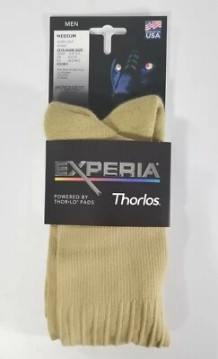 Thorlos Experia Vestido Caqui Sobre Pantorrilla Acolchado Calcetines Redondos 45% Thor-Wick M 8.5-10 Foto 1 de 3