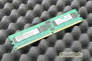 Elpida EBE10RD4AGFA-4A-E 1GB Memory RAM PC2-3200R-333-12-H0 345113-851 - Picture 1 of 1