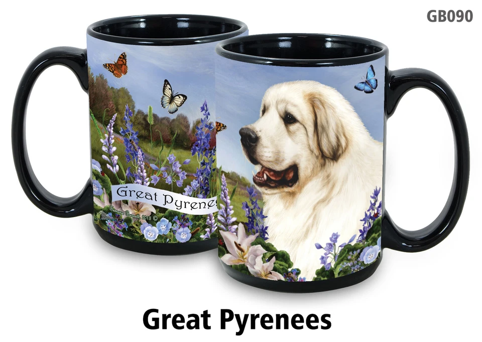 Taza de fiesta de jardín - Grandes Pirineos Foto 1 de 1