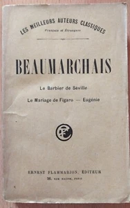 LE BARBIER DE SÉVILLE - LE MARIAGE DE FIGARO - EUGÉNIE - BEAUMARCHAIS . - Photo 1/12