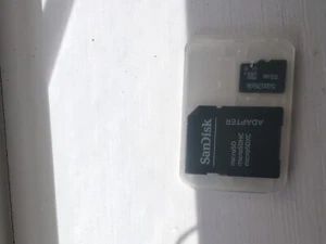 SanDisk 32gb Class  microSDHC Memory Card With Adapter  - Picture 1 of 6