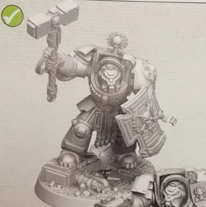 Warhammer 40K Space Marines - Heroes of the First Company *Assault Sergeant NoS* - Picture 1 of 4