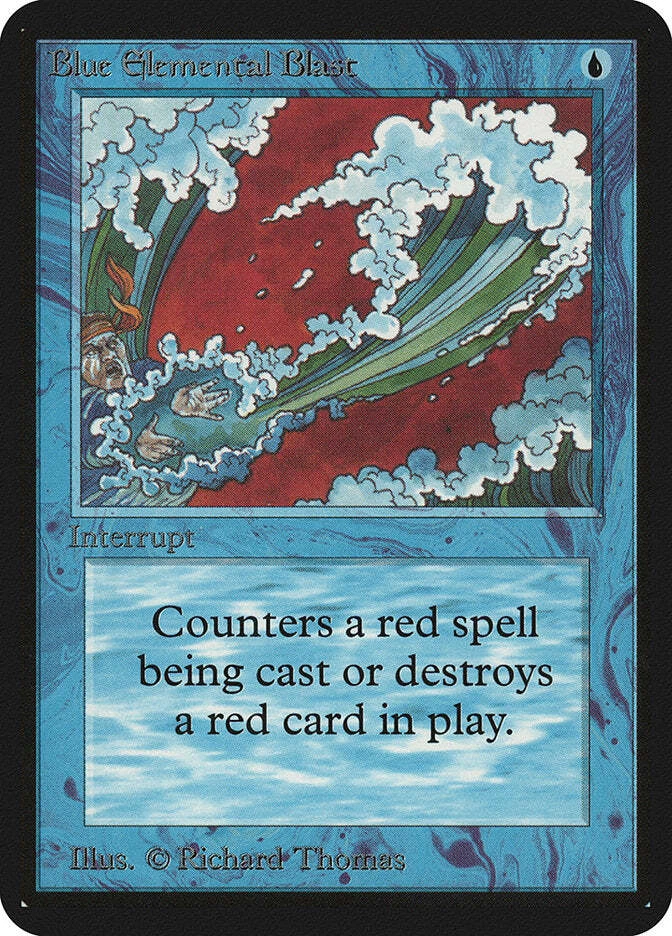 Blue Elemental Blast [Limited Edition Alpha] Magic MTG - Image 1 of 1