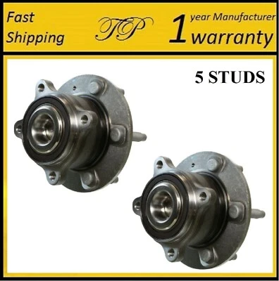 Conjunto de cojinete de cubo de rueda trasera para Chevrolet Cruze (ruedas de 15") 2013-2015 par Foto 1 de 3