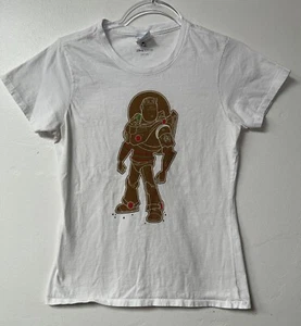 Camiseta Disney Pixar Mujer S Toy Story Buzz Lightyear Navidad Galleta Blanca - Imagen 1 de 5