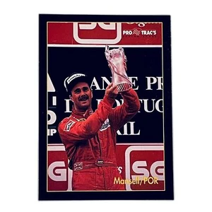 1991 ProTrac's Formula One #180 Nigel Mansell Racing Card - Picture 1 of 2