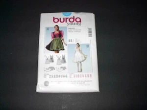 Burda Pattern 7057 Misses' German Dirndl Oktoberfest Costume 6 ~ 20 Uncut - Picture 1 of 3