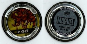The Hand #71 of 84 Marvel Slingers 2011 Upper Deck Metal Medallion - Picture 1 of 1