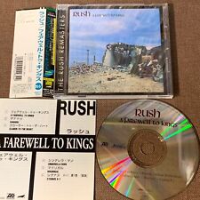 RUSH A Farewell To Kings JAPAN CD AMCY-2293 w/ OBI + JPN BOOKLET 1997 reissue
