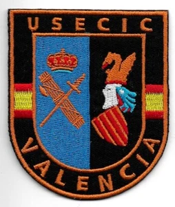 SPANIEN Policía USECIC Guardia Civil VALENCIA  Police Patch Polizei Abzeichen - Bild 1 von 3