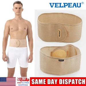 VELPEAU Umbilical Navel Hernia Belt with Ventilation Holes Compression Pad - Picture 1 of 8