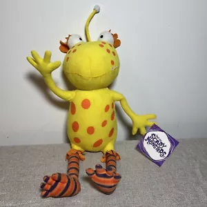 FAO SCHWARZ Not So Scary Monsters Polly the Jolly Monster Plush Preowned w/tags - Picture 1 of 2