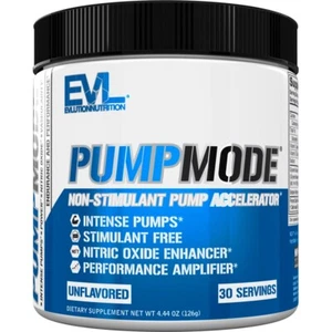 EVL PumpMode, Non-Stimulant Pump Accelerator, Nitric Oxide Unflavored 30srv - Picture 1 of 8