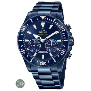 Jaguar Men's Watch Connected J930-1 Sapphire Glass 20 ATM 46Mm Smartwatch ... - Picture 1 of 4