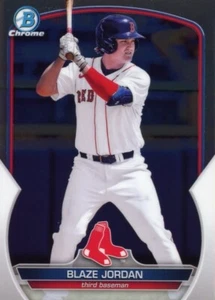 2023 Bowman Chrome Prospects #BCP101 Blaze Jordan - Picture 1 of 4