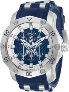 NEU Invicta NFL Pro Diver Scuba Dallas Cowboys blau Automatik 50mm Uhr - Bild 1 von 13