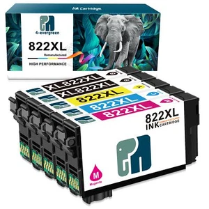 5x 822XL T882XL Ink Cartridge Compatible For Epson WorkForce Pro WF-3820 WF-4834 - Picture 1 of 6