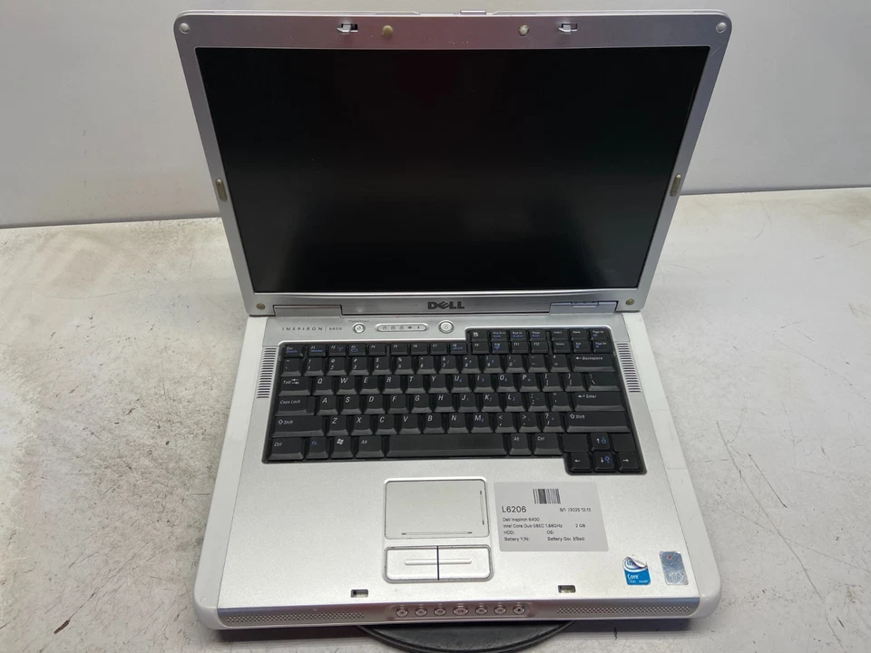 Dell Inspiron 6400 Intel Core Duo 06EC 1.86GHz 2 GB NO HDD - Image 1 of 4